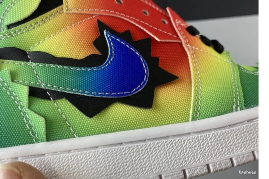 OG AIR JORDAN BALVIN’S MULTI-COLOR "J 1 J BALVIN" DC1786-125 DC1786-125 HIGH 0526